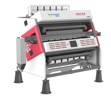 Qualität  Precision Quartz Color Sorter Equipment Double Layer 2 - 7t/h 2700Kg With Toshiba Sensor usine