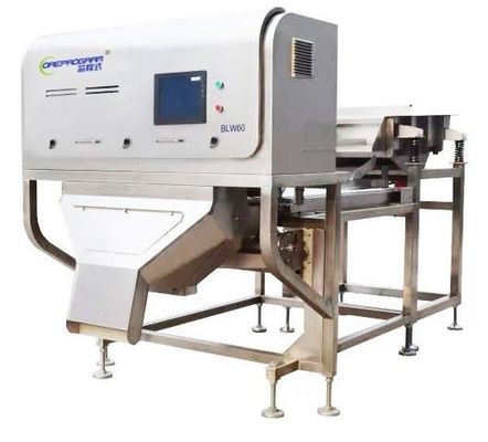 Qualität  Belt Type Plastic Color Sorter Machine 0.5-0.8 Mpa Intelligent Removal Lower Damage 1000kg usine