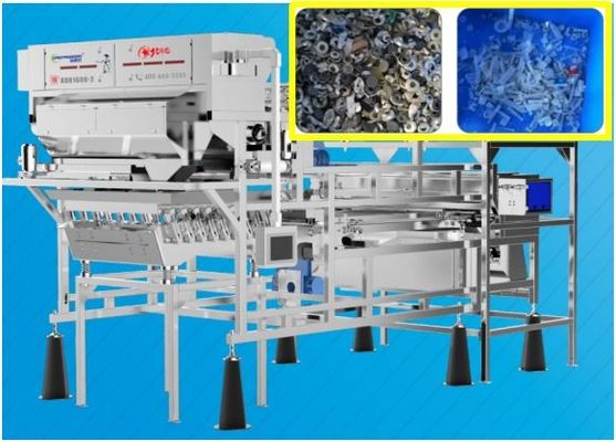 Qualität  Recycling Medical Waste Plastic Sorting Machine 2.5-4.0 T/H 2 Layers 220V usine