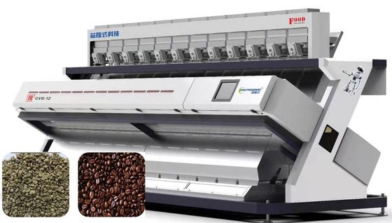 Qualität  768 Channels Coffee Bean Color Sorter Machine With Altera Processor / CCD Camera usine