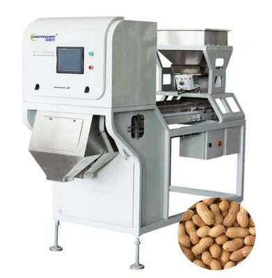 Peanut Color Sorter Machine , 0.5-1 T/H Belt Type Tea Sorting Machine